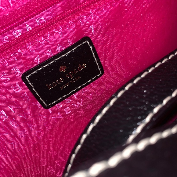 Kate Spade Black Leather Structured Doctor Bag - Like New! - Picture 14 of 15